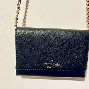 Kate Spade Black Leather Wallet